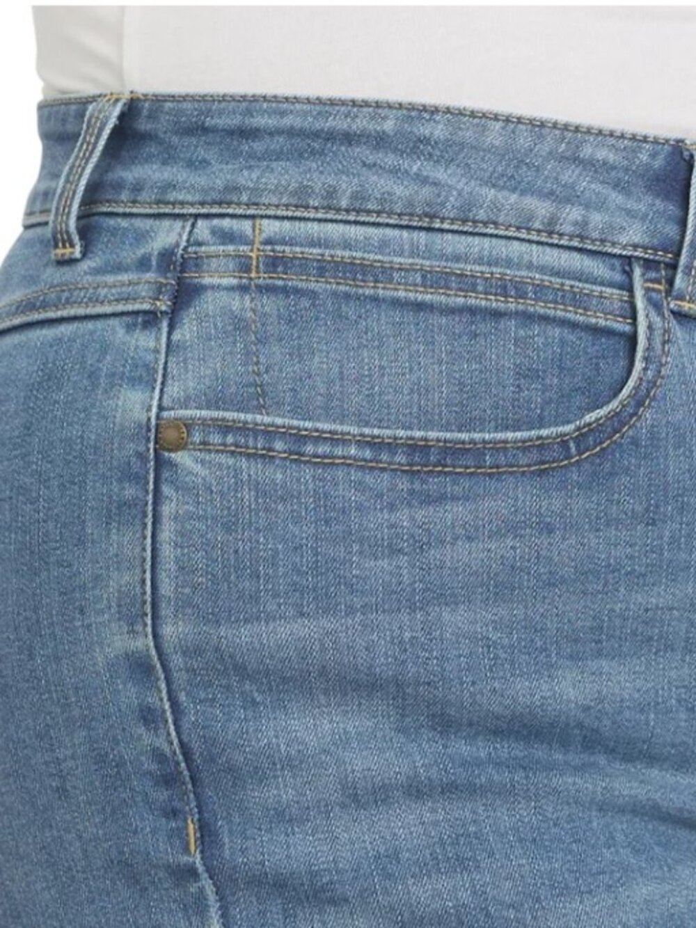 Wrangler Bootcut Jeans High Rise Women Stretch | Western Denim Pants Size 6 - Picture 4 of 5